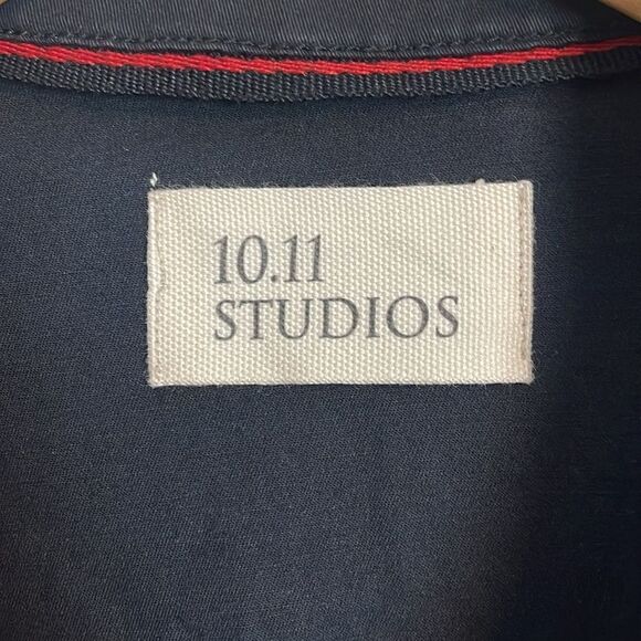 10.11 Studios Denim Button-Up Jumpsuit with Pockets in Black NWT! - Picture 5 of 9